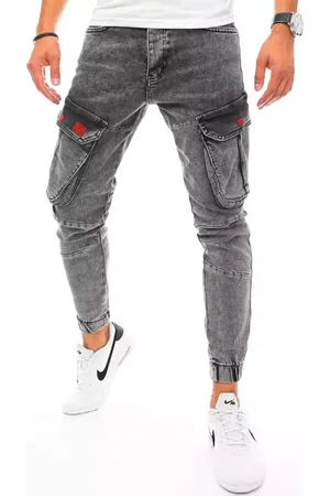 Basics from Amsterdam Šedé kapsáčové džíny UX3255