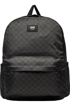 Vans Černý kostkovaný batoh Old Skool Check Backpack VN000H4XBA51
