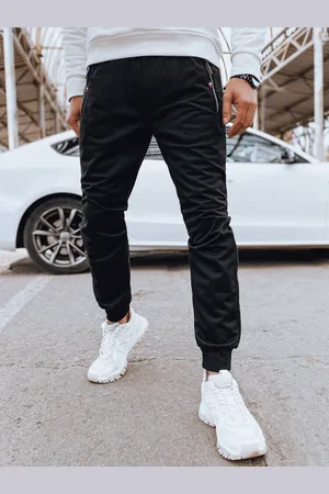 Basics from Amsterdam Černé pánské jogger tepláky UX4124