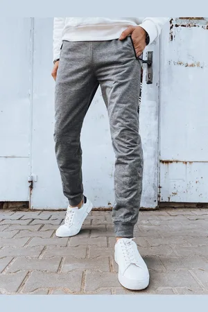 Basics from Amsterdam Světle šedé pánské tepláky UX4272