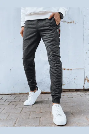 Basics from Amsterdam Tmavě šedé pánské tepláky UX4271