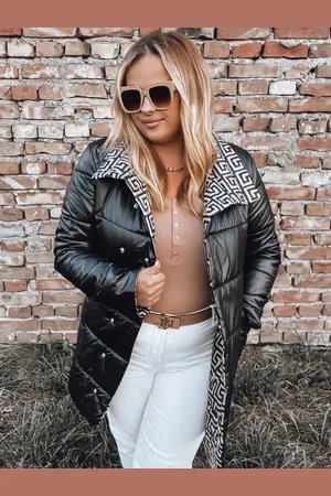 Basics from Amsterdam Černá prošívaná přechodová bunda VETIS TY2978
