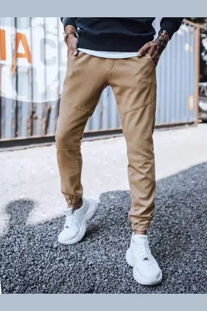 Basics from Amsterdam Pánské karamelově hnědé joggery UX3304
