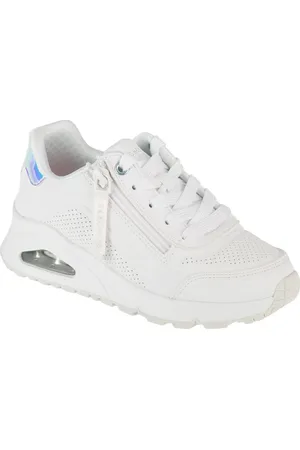Skechers Bílé tenisky Uno Gen1 - Zip And Stride 310554L-WHT