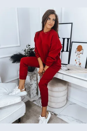 Basics from Amsterdam Červená tepláková souprava ARIELLA PREMIUM AY0732