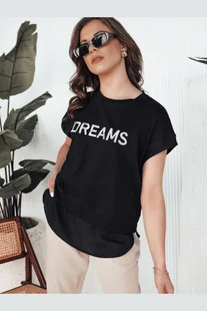 Basics from Amsterdam Černé dámské tričko s podšívkou DREAMY RY2523