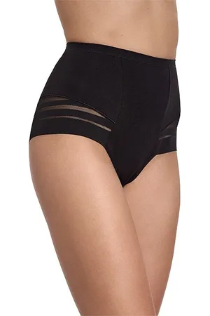 Gabidar Kalhotky s vysokým pasem a pruhovaným lemováním 209 M-2XL