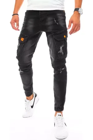 Basics from Amsterdam Černé kapsáčové džíny UX3256