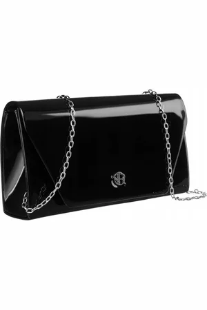 ROVICKY černé lesklé elegantní psaníčko R-XS006