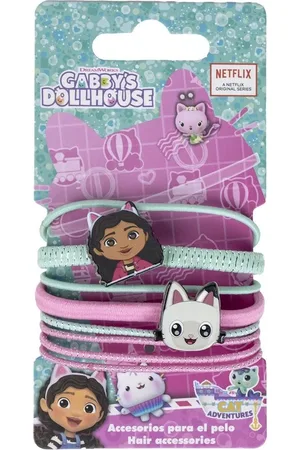Gabbys Dollhouse Originální gumičky do vlasů Dollhouse Hair Band Set