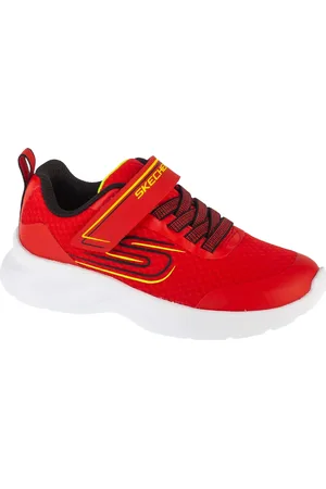 Skechers Červené dětské tenisky Dynamatic - Swift Tread 405112L-RDBK