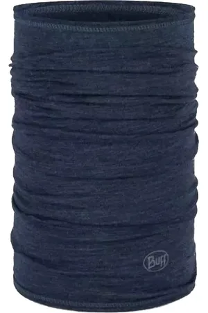 Buff Tmavě modrý pánský nákrčník Merino Lightweight Solid Tube Scarf 11301077910