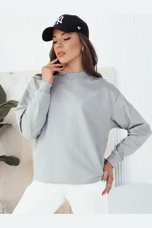 Basics from Amsterdam Světle šedá dámská mikina SWAN BY1292