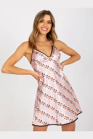 XSAPIENZA Vzorovaná noční košile BR-KN-2299-4-light pink