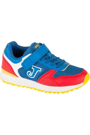 Joma Modro-červené dětské tenisky Tornado Jr 2504 JTORNS2504V