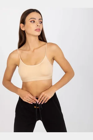 Basics from Amsterdam Jednoduchá sportovní podprsenka -BR-TP-2640-beige