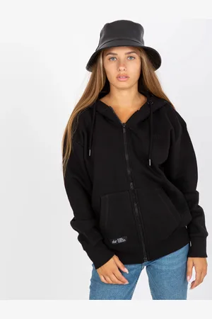 Sublevel Černá mikina s kapucí D10600C02352C6-black