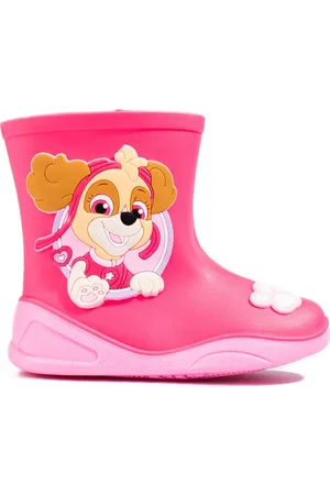 SHELOVET Dětské tmavě růžové holínky Paw Patrol