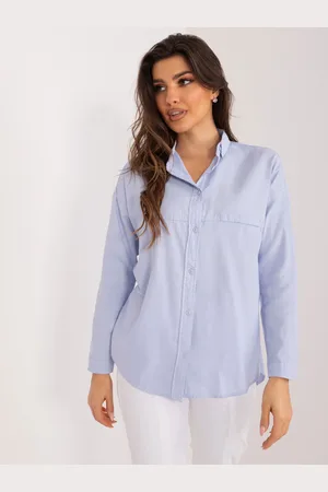 Basics from Amsterdam Bavlněná košile -BP-KS-1019.73-light blue