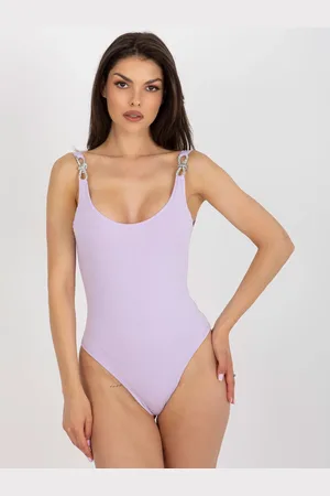 Basics from Amsterdam Světle fialové body s kulatým výstřihem na zádech NM-BO-L55148.16-light viollet