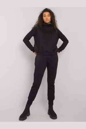 BASIC FEEL GOOD Černá basic teplákovka Miramar RV-KMPL-7285.00P-black