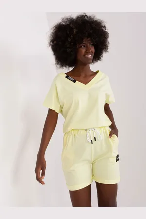 RELEVANCE Světle žlutý overal s kapsami -RV-KO-8722.65P-light yellow