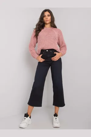 Sublevel Černé zvonové džíny -D85038T62213B137-black