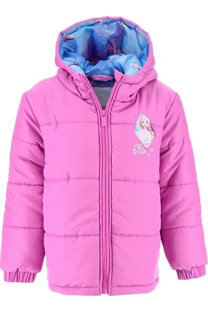 Frozen Disney Elsa fialová dívčí bunda