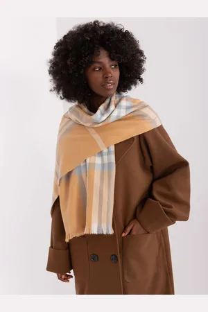 Italy Moda Camel vzorovaná šála AT-SZ-23125-1.26-camel