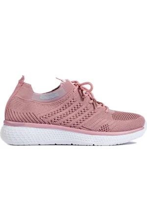 SHELOVET RŮŽOVÉ ŠNĚROVACÍ SPORTOVNÍ BOTY HL22501P