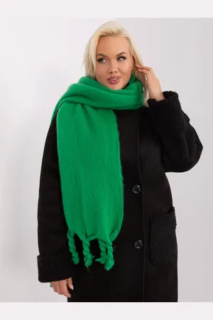 Italy Moda Zelená šála s copy -AT-SZ-2313502.47P-green