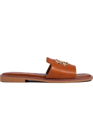SHELOVET Camel nazouváky s přezkou ML260C