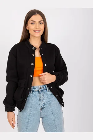 Basics from Amsterdam Černý dámský bomber EM-BL-633.13X-black
