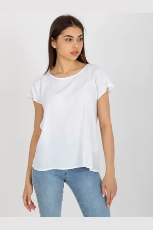 Sublevel Bílé volné tričko D73761R10978O-white