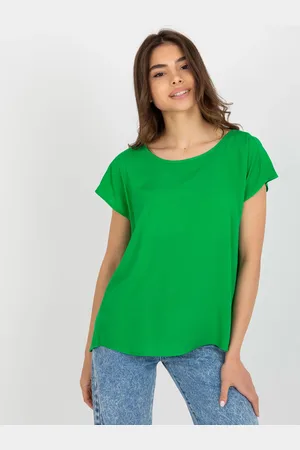 Sublevel Zelené volné tričko D73761R10978O-green