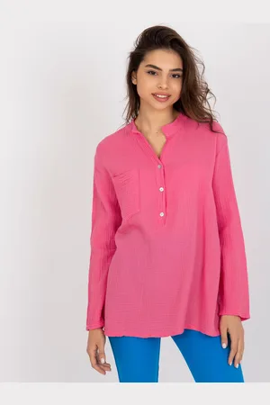 Basics from Amsterdam Růžová košile na knoflíky -TW-KS-BI-1144.07-pink