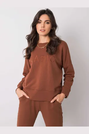 Basics from Amsterdam Hnědá mikina RV-BL-6080.19-brown