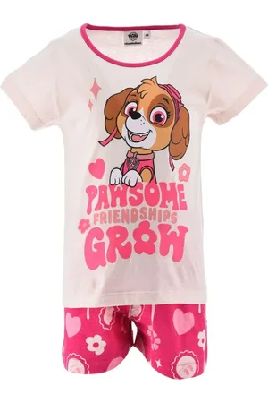 Paw Patrol Růžové dívčí pyžamo s motivem Skye