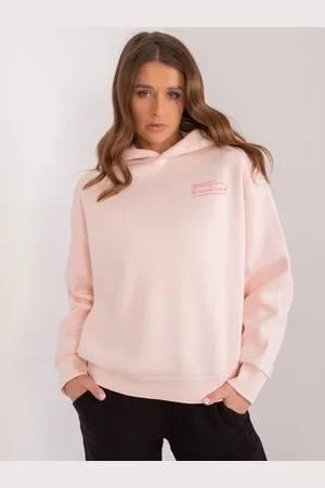 Sublevel Světle růžová mikina s kapucí D10608BC02450C3-light pink