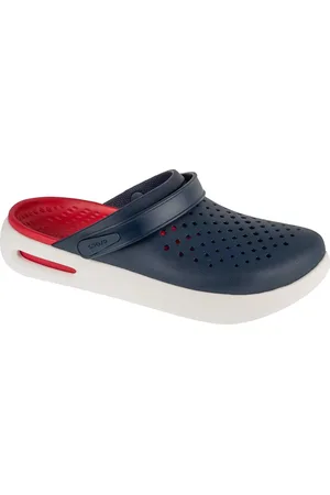 Crocs Modro-červeno-bílé pánské nazouváky Inmotion Clog 209964-410