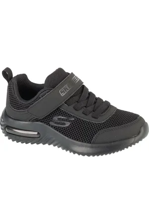 Skechers Černé dětské tenisky Bounder-Tech 403748L-BBK