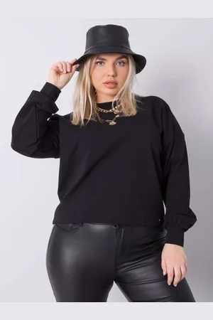 BASIC FEEL GOOD Černá dámská basic mikina RV-BL-6317.94-black