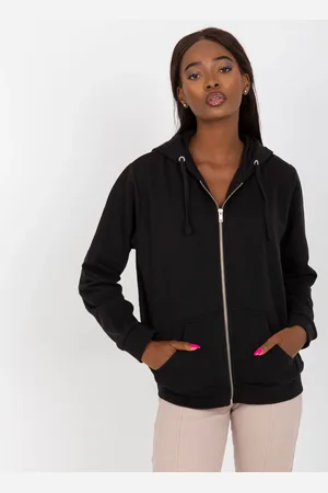 BASIC FEEL GOOD Černá mikina na zip B-002.72-black