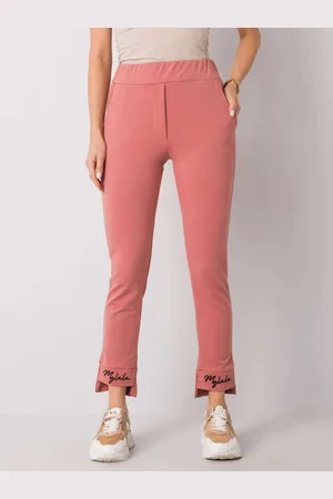 Fancy Meruňkové dámské tepláky FA-DR-7337.27X-pink