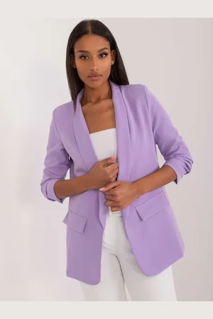 Basics from Amsterdam Světle fialové elegantní dámské sako TW-ZT-BI-24155a.01X-light purple