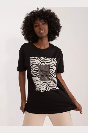 Mint Černé tričko s potiskem PM-TS-4588.79-black