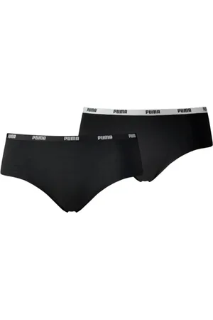 PUMA Černý set kalhotek Hipsters 2 Pack 603032001-200