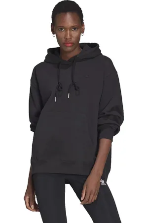 adidas Černá dámská mikina Adicolor Oversize Hoodie HC7104