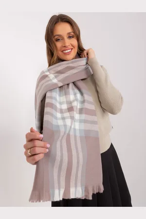 Italy Moda Světle fialová vzorovaná šála AT-SZ-23125-1.26-light viollet