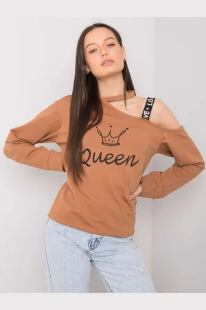 Fancy Karamelové tričko Glenda -FA-BZ-6425.43P-caramel brown